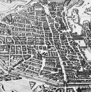 Carte de Paris, 1620 (détail)